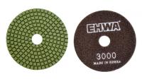 Алмазные гибкие шлифовальные круги EHWA Стандарт Pads 7-STEP 125D №3000